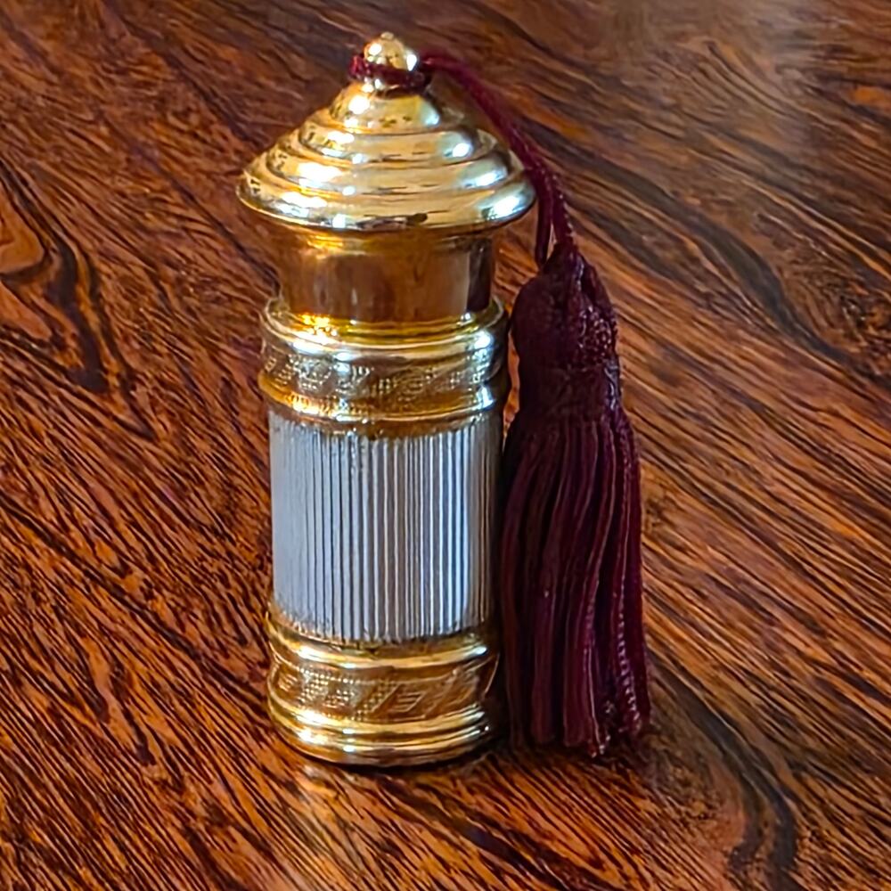 Ajmal Perfume Oil Bottle Attar Luxury Travel size Tofa Middle Eastern w/ oil VTG